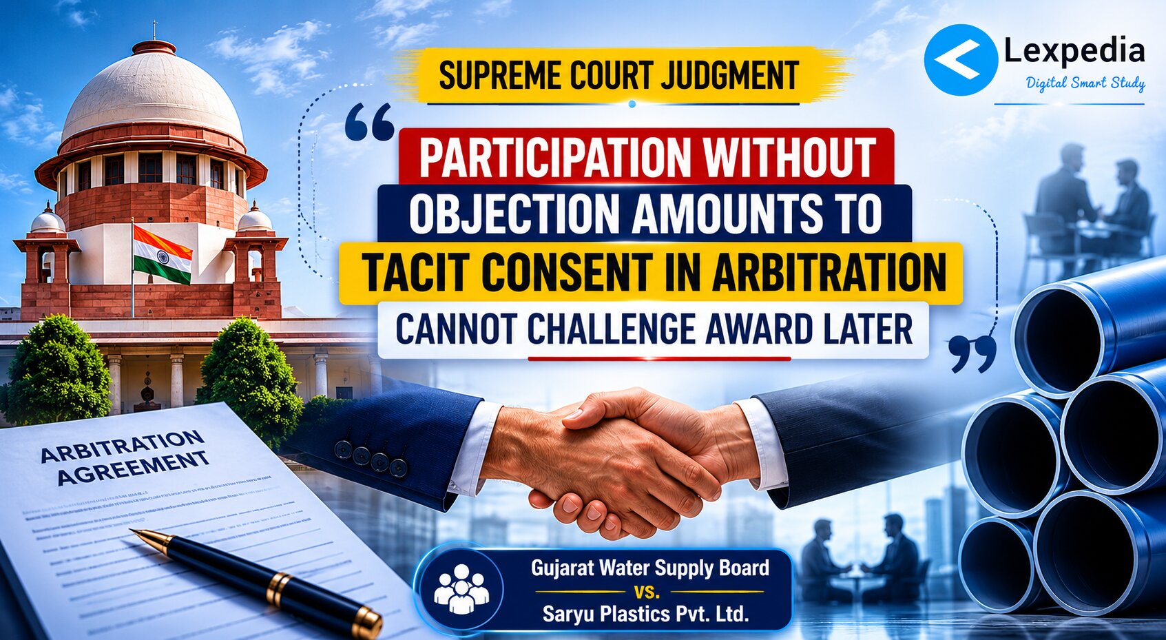Gujarat Water Supply and Sewerage Board v. Saryu Plastics Pvt. Ltd., 2026