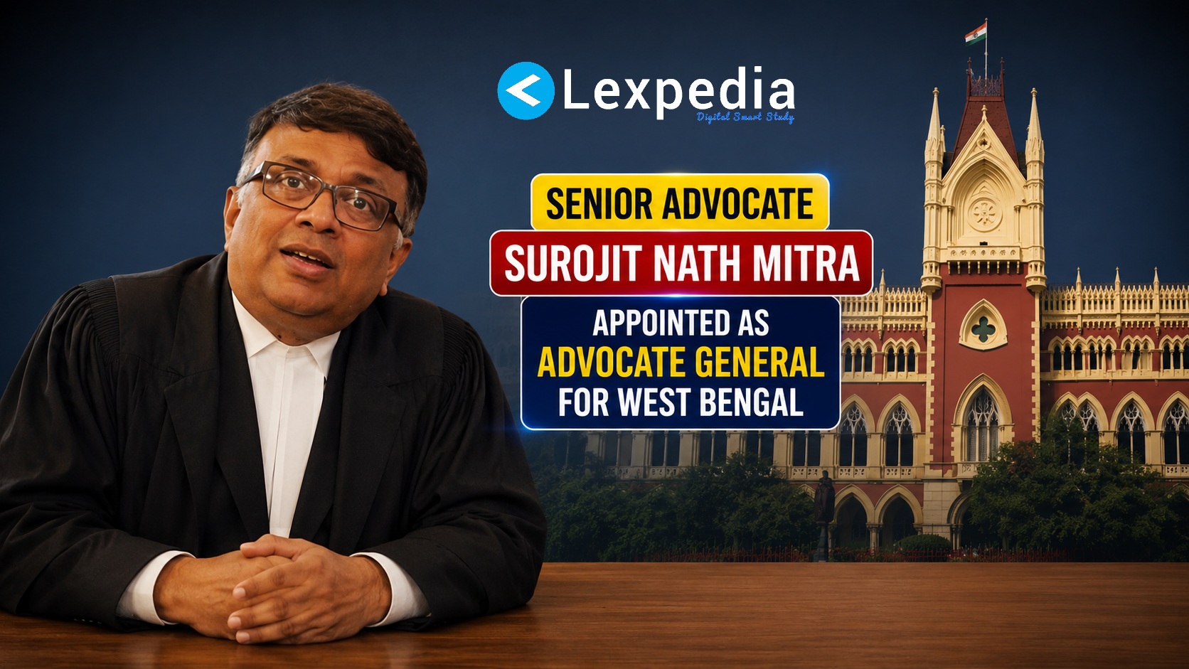 Senior Advocate Surojit Nath Mitra Appointed As Advocate General For West Bengal