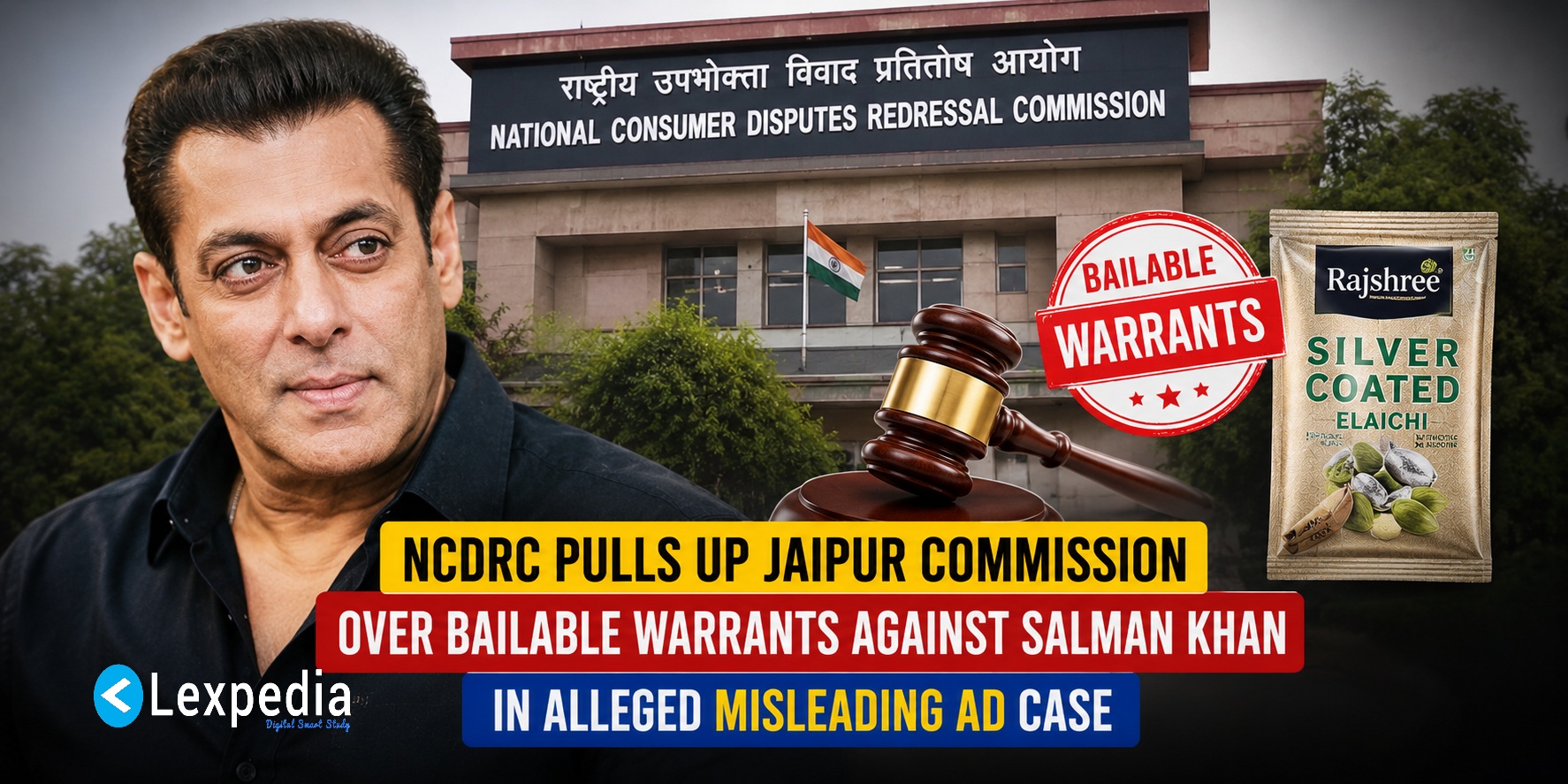NCDRC Pulls Up Jaipur Consumer Commission for Issuing Bailable Warrants Against Salman Khan Without Hearing Him in Alleged Misleading Advertisement Case