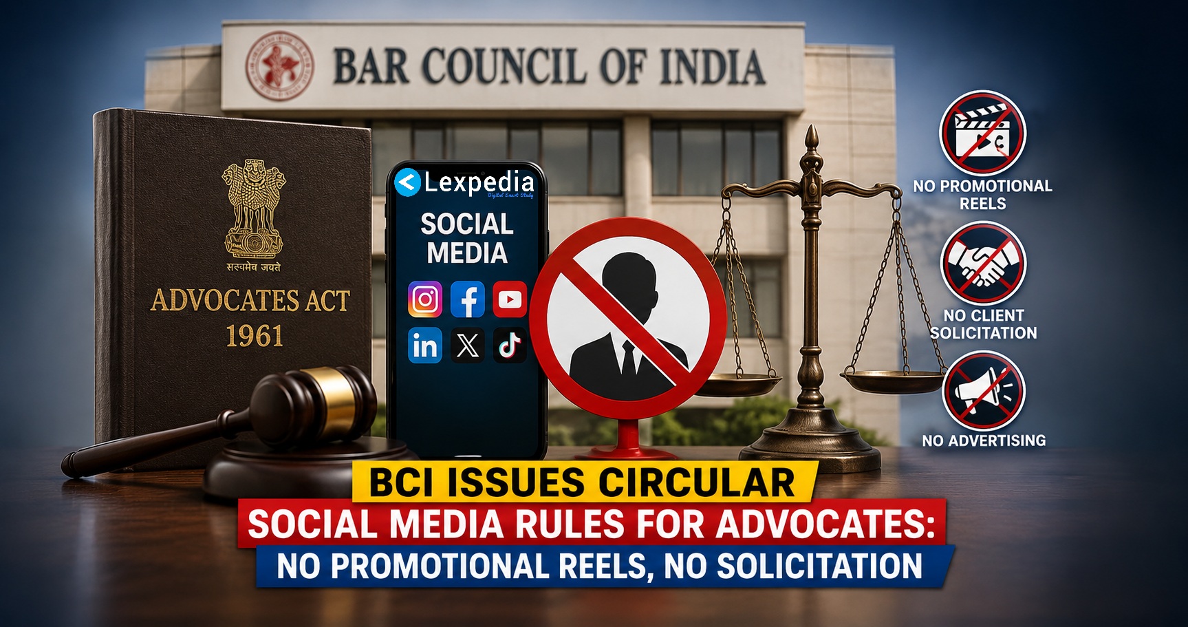 BCI Issues Comprehensive Digital Ethics Code: Advocates Warned Against Promotional Reels, Client Solicitation & Misuse of Social Media