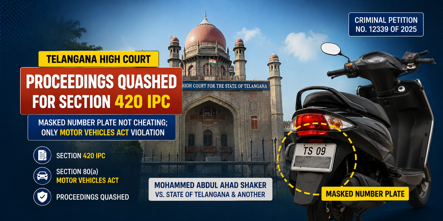 Mohammed Abdul Ahad Shaker v. State of Telangana and Another, 2026
