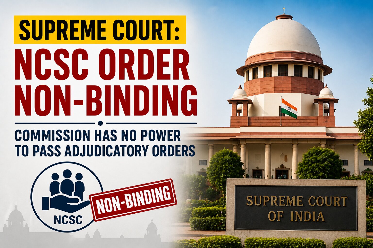 Mumbai Port Authority v. National Commission for Scheduled Caste & Ors., 2026