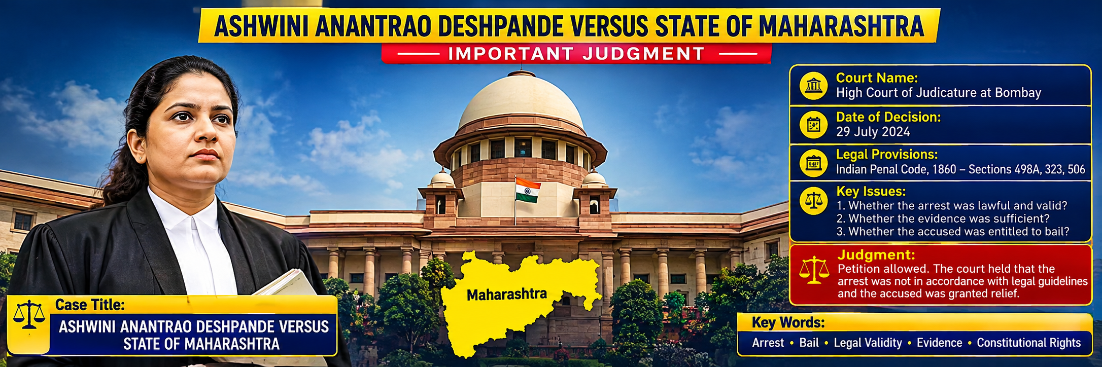 Ashwini Anantrao Deshpande v. State of Maharashtra, 2026