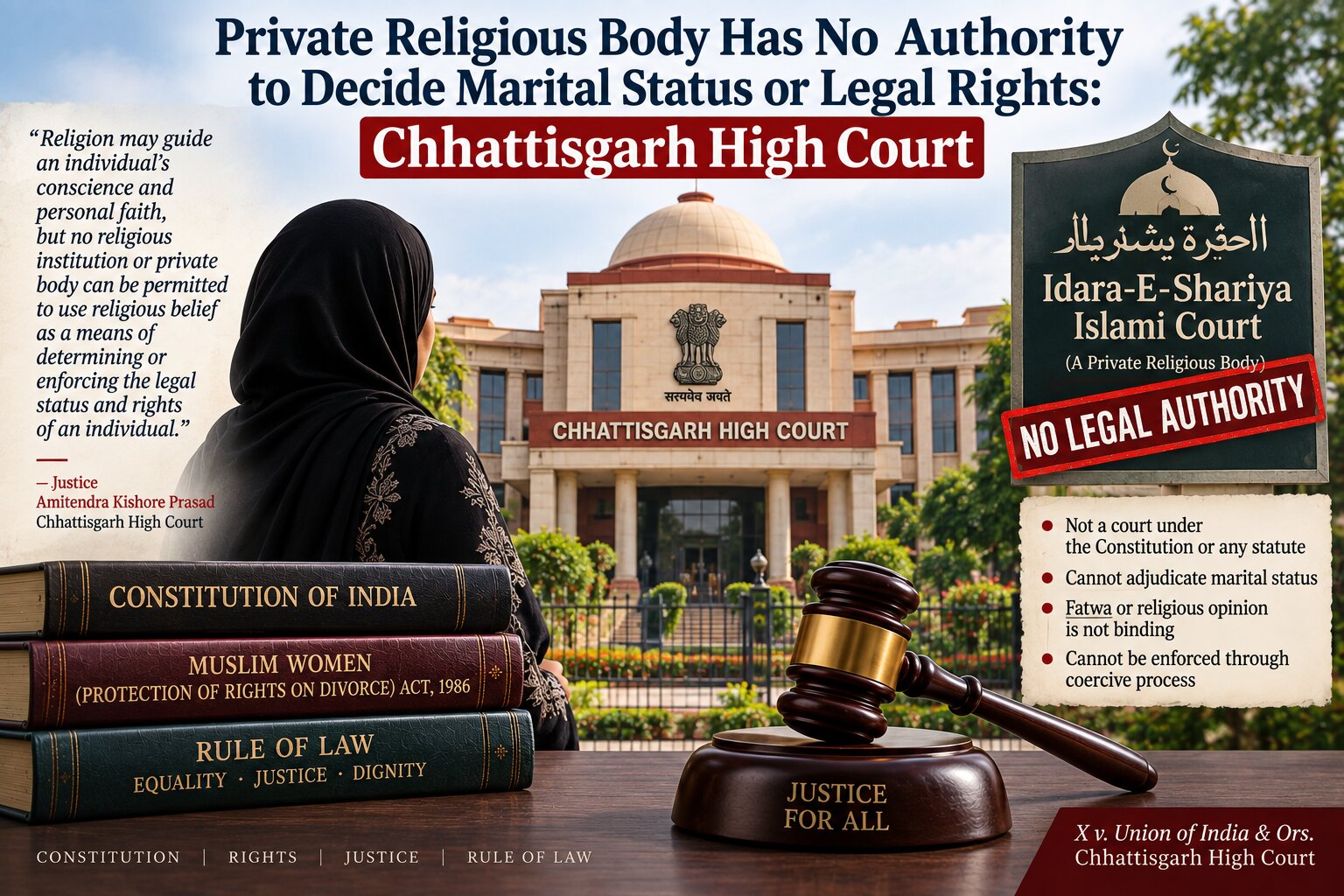 X v. Union of India & Ors., 2026