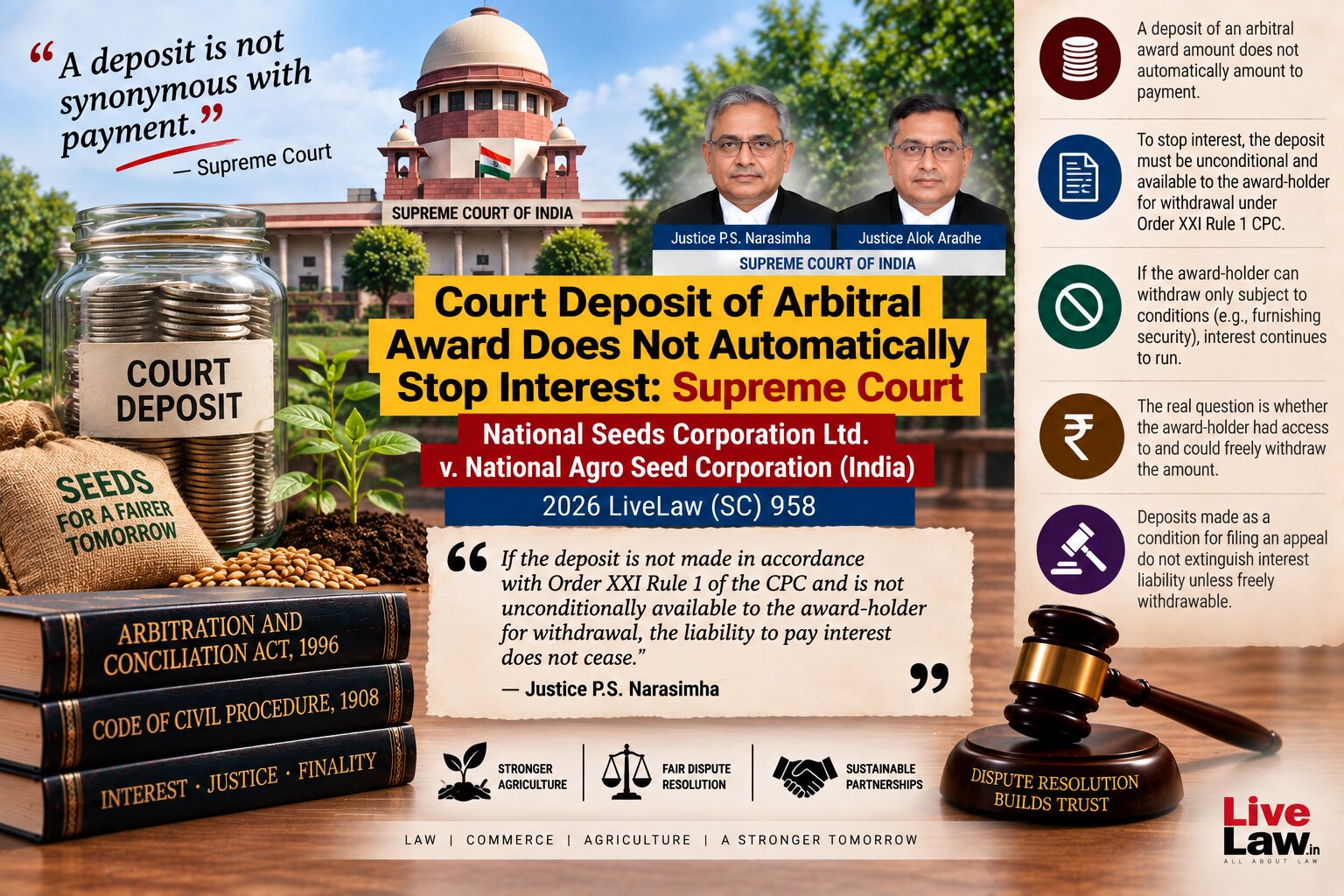 National Seeds Corporation Ltd. v. National Agro Seed Corporation (India), 2026
