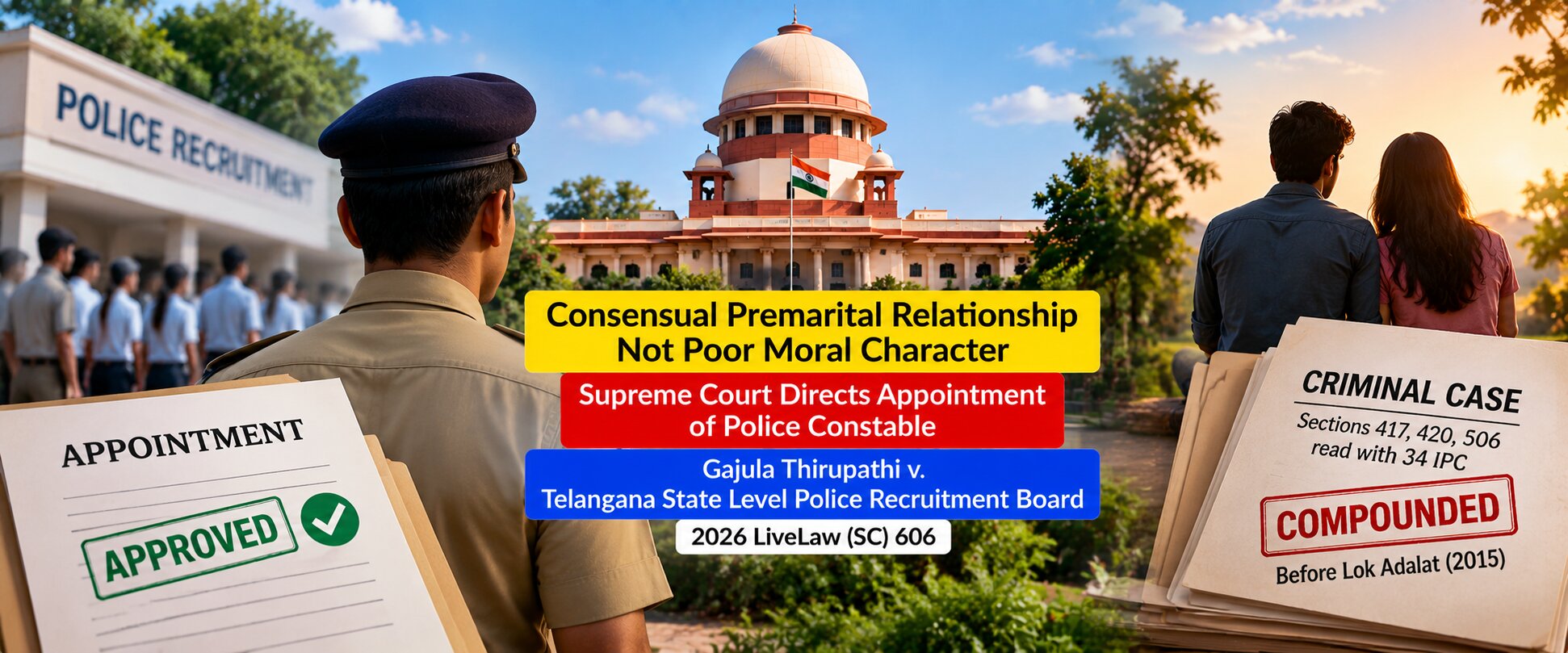 Gajula Thirupathi v. Telangana State Level Police Recruitment Board & Ors., 2026