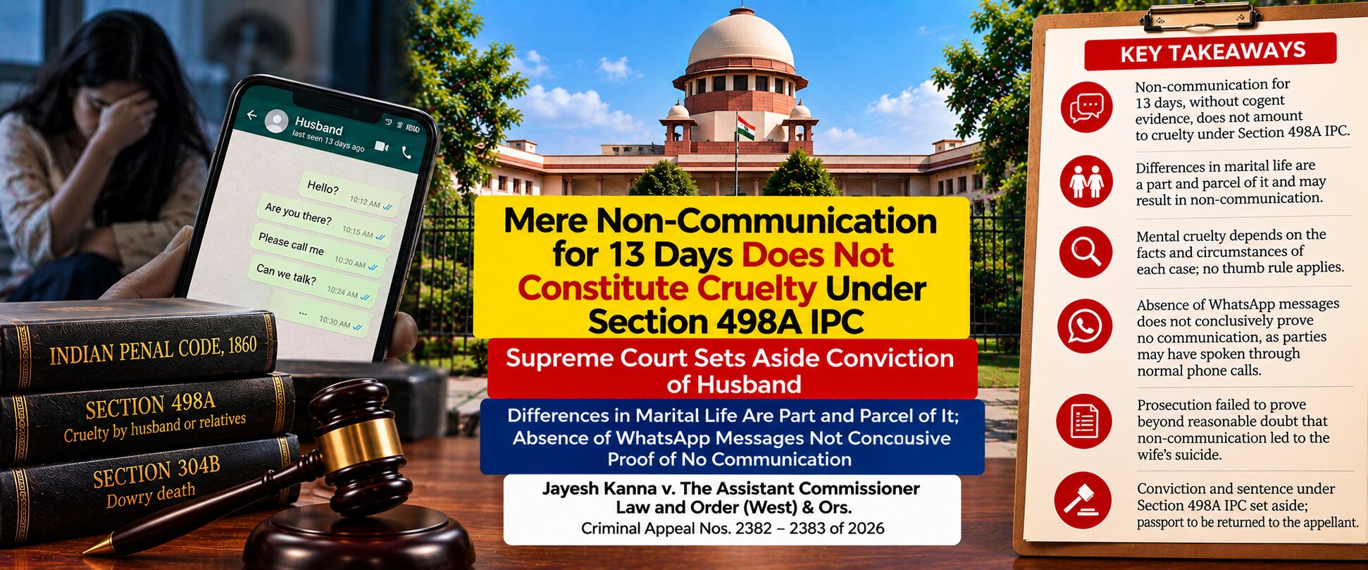 Jayesh Kanna v. The Assistant Commissioner Law and Order (West) & Ors., 2026